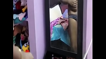 Aroused Tamil Housewife Teases Her Husband While Getting Dressed