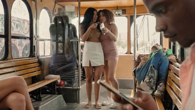 Riding The Bus With Two Strangers: A Public Orgy Unleashed