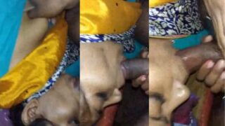 Desi Babe Deepthroats Cock In Leaked Blowjob Video