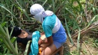 Mistress Gets Railed By Her Rugged Worker In A Steamy Outdoor Indian Encounter