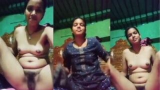 Tamil Hottie Gets Naked And Fingers Herself On Cam