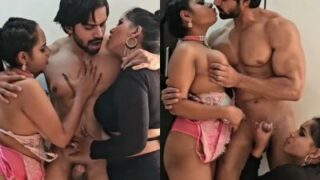 A Man’s Wild Double Penetration Fantasy With Two Insatiable Sluts