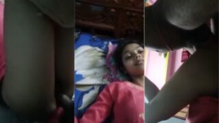 Desi Amateur’s First-time Pleasure Captured In Steamy Mms