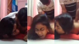Hot Stud Drives His Curvy South Indian Babe Wild With Deep Doggy Pounding