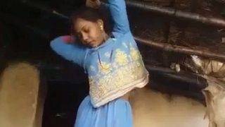 Village Bihari Babe’s Wild Solo Strip Tease