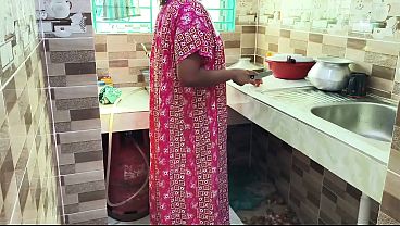 Ravish My Sizzling Bhabhi Against The Kitchen Counter