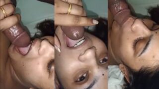 Sexy Desi Milf Gives Her Friend’s Husband A Deep, Dirty Blowjob