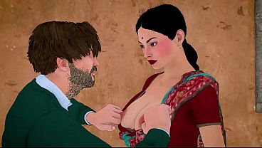Desperate Desi Bhabhi Fulfills Her Deepest Cravings With Her Landlord’s Massive Tool