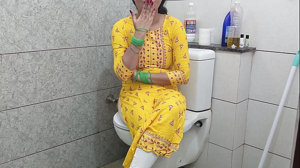 Indian Hot Stepmother Fucks Her Stepson Dirty In The Washroom With Hindi Audio