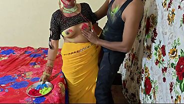 Dever Bhabhi Ka Holi Mein Rang Chadh Gaya, Saaf Hindi Audio Ke Saath