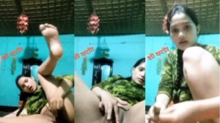 Bangla Slut Shoves A Brinjal Deep Into Her Wet Cunt