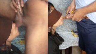 Kinky Blindfolded Chocolate-covered Indian Couple Fucking On Camera