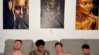 Interracial Gangbang: Dvp With A Horny Indian Slut Begging For More