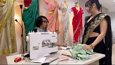 My Tight Indian Pussy Stretched Wide By The Tailor Men