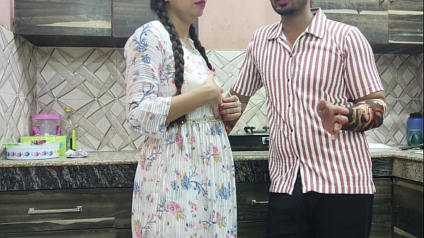 Desi Jija Aur Sali Ki Garam Kitchen Romance, Gandi Hindi Baat Ke Saath Intense Sex